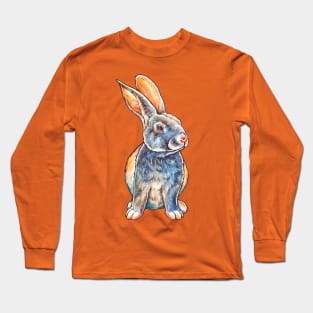 The watercolor Rabbit Long Sleeve T-Shirt